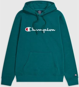 Champion Hoodie mit großem Champion-Sticklogo Hoodie forest green (Herren)