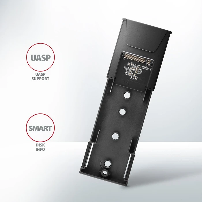 Axagon M.2 Festplattengehäuse, M.2 PCIe, USB-C 3.1