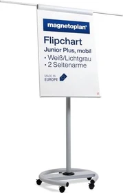 Magnetoplan Flipchart Junior Plus, grau, 68x97cm