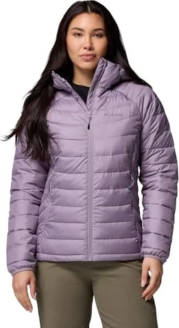 Columbia Powder Lite II Hooded Insulated Jacke shale purple (Damen)