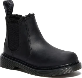 Dr. Martens 2976 Leonore Faux Fur Lined Chelsea Boots schwarz (Junior)