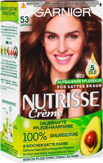 Garnier Nutrisse Creme Haarfarbe 53 Macadamia