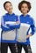 adidas Tiberio 3-Streifen Colorblock Hoodie semi lucid blue/white/medium grey heather (Junior) Vorschaubild
