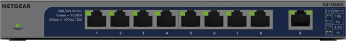 Netgear GS100 Desktop Gigabit Switch, 9x RJ-45