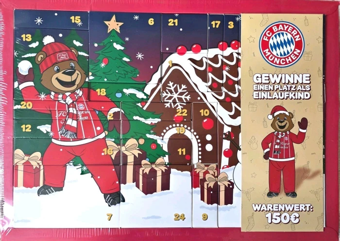 FC Bayern München Kinder-Adventskalender 2025