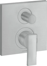 Hansgrohe Axor Citterio Einhebel-Wannenmischer mit integrierter Sicherungskombination brushed chrome