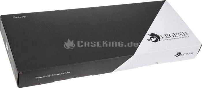 Ducky Legend DK1408S silber, LEDs blau, MX RED, USB, DE
