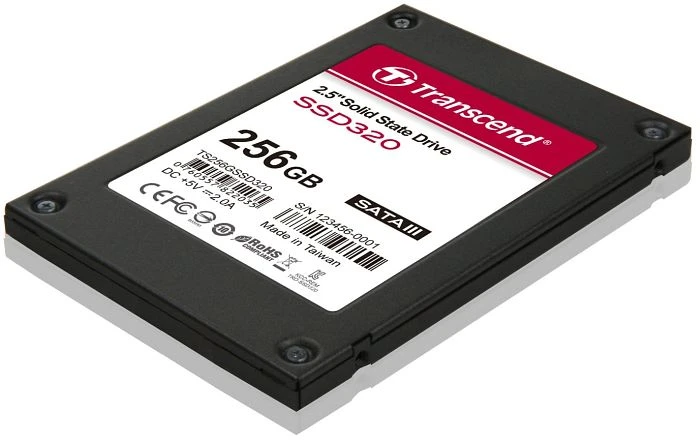 Transcend SSD320 256GB, 2.5" / SATA 6Gb/s