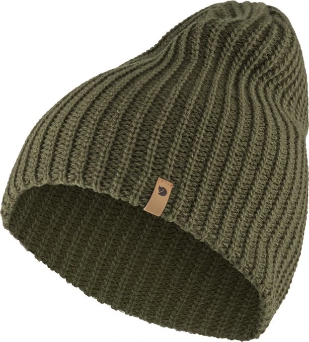Fjällräven Övik Melange Beanie laurel green