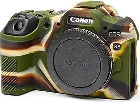 EasyCover Silikonschutzhülle für Canon R8 Camouflage