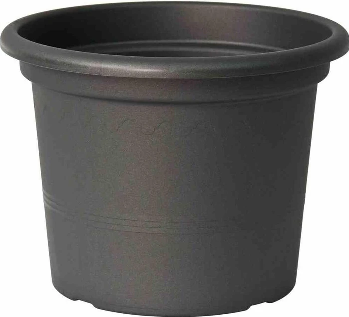 euro3plast GEO Blumentopf 25cm anthrazit