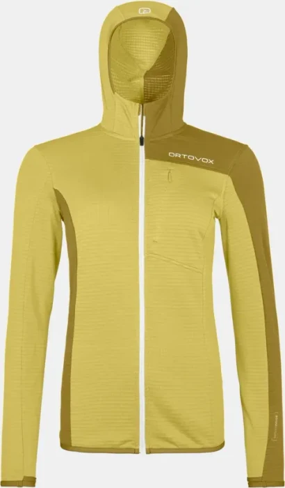Ortovox Fleece Light Grid Hooded Funktionsjacke wabisabi (Damen)