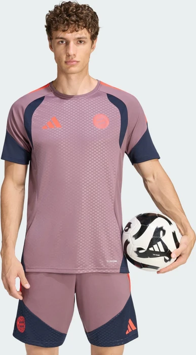 adidas FC Bayern München Cup 2026/2027 Trainingstrikot kurzarm shadow fig/legend ink (Herren)