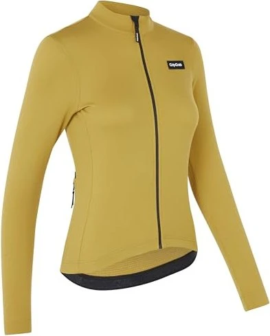 GripGrab Explr Merinotech Thermal Trikot langarm mustard yellow (Damen)