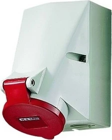 Mennekes Wanddose HW/VN 32A 5p 6h 400V IP44