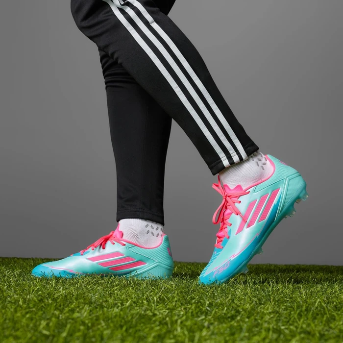 adidas F50 League Messi FG/MG flash aqua/lucid pink/lucid cyan