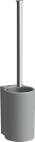 Laufen Val WC-Bürstengarnitur inkl. Klosettbürste 85x105x380mm graphit matt