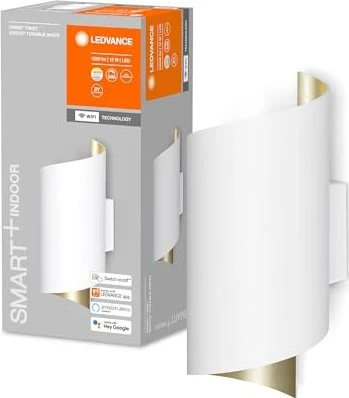 Ledvance SMART+ Orbis Wall Twist Wandleuchte 12W TW weiß/gold