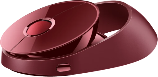 Rapoo Ralemo Air 1 Multi-mode Wireless Charging Mouse Deep Red, USB/Bluetooth