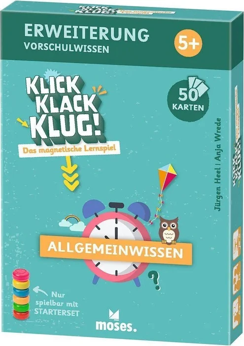 Klick Klack Klug Erweiterungsset Allgemeinwissen ab 5 Jahren