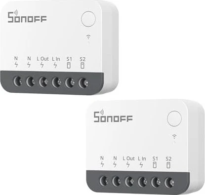 Sonoff ZBMINI ZigBee Smart Switch, Schaltaktor, 2er-Pack
