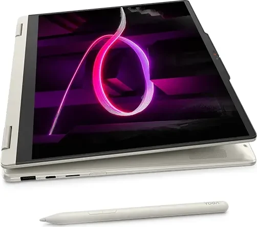 Lenovo Yoga 7a 2-in-1 16AGP11, Seashell, Ryzen AI 7 445, 32GB RAM, 1TB SSD, DE