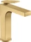 Hansgrohe Axor Citterio 160 Waschbeckenarmatur mit Hebelgriff Ablauffernbedienung und Rautenschliff brushed gold optic Vorschaubild