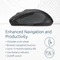 Kensington Pro Fit MY310 EQ Wireless Mouse, Mid-Size, schwarz, USB Vorschaubild