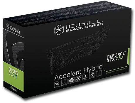 INNO3D GeForce GTX 770 iCHILL Black Accelero Hybrid, 4GB GDDR5, 2x DVI, HDMI, DP