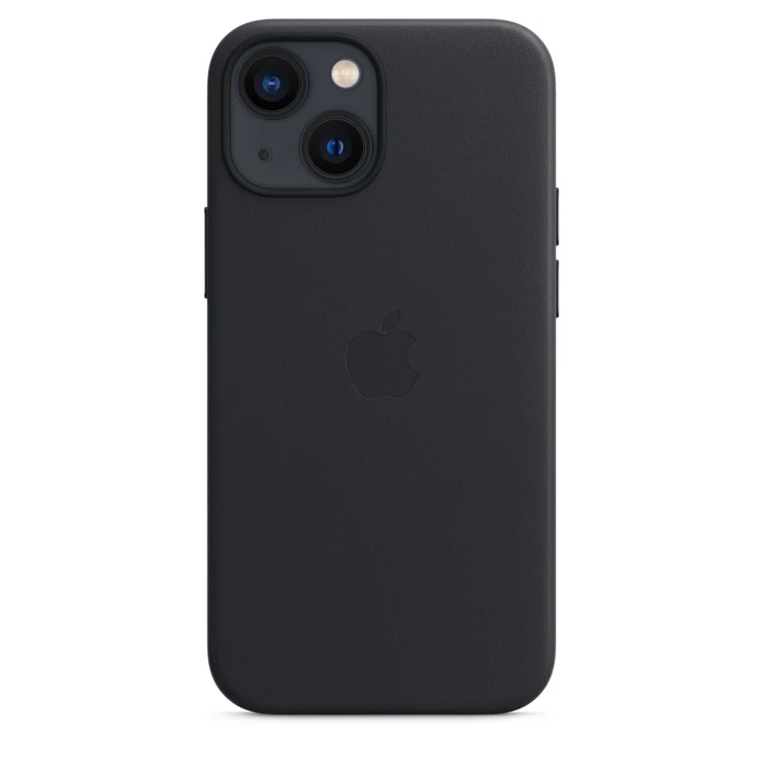 Apple Leder Case mit MagSafe für iPhone 13 Mini Mitternacht