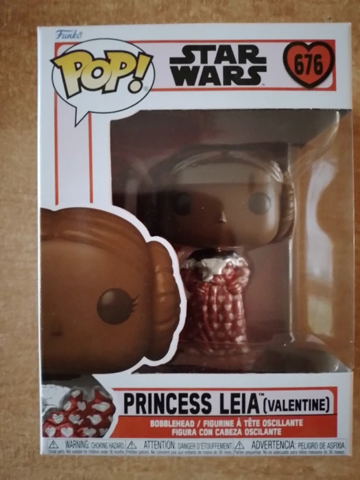 FunKo Pop! - Star Wars - Princess Leia (Valentine Chocolate)