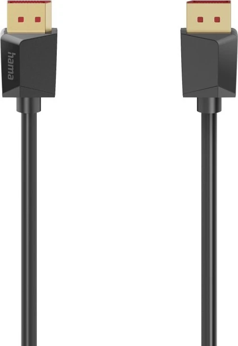 Hama DisplayPort 2.1 Kabel schwarz, 2m (00200795) – Bild 2 von 2