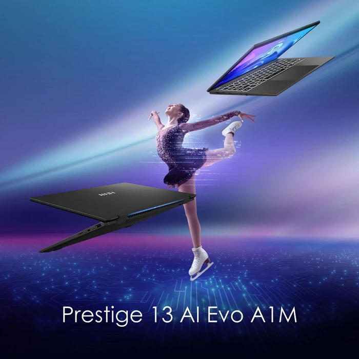 MSI Prestige 13 AI Evo A1MG-008DE, Stellar Gray, Core Ultra 7 155H, 32GB RAM, 1TB SSD, DE