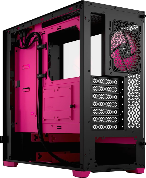 Fractal Design Pop Air RGB Magenta Core TG Clear Tint, Glasfenster