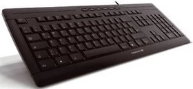 Cherry G85-23000DE-2 eVolution Stream schwarz, PS/2 &, PS/2 & USB, DE