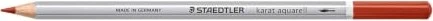 Staedtler Karat Aquarell 125 Aquarellstift siena gebrannt, 6er-Pack