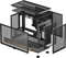 DeepCool CH260 Wood, schwarz, Glasfenster Vorschaubild