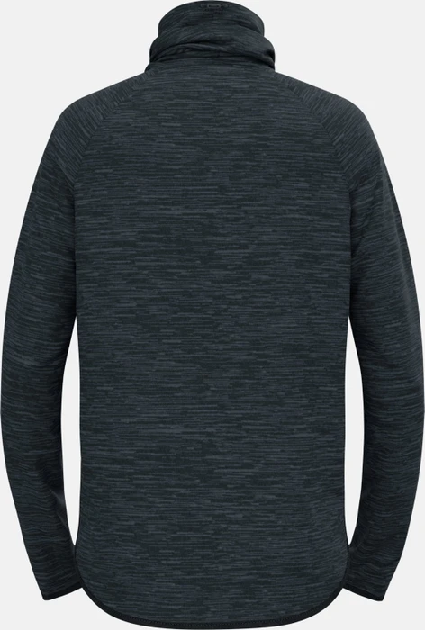 Odlo Run Easy Warm Laufshirt langarm black melange (Damen)