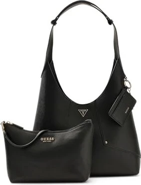 Guess Darcy Hobo Schultertasche schwarz