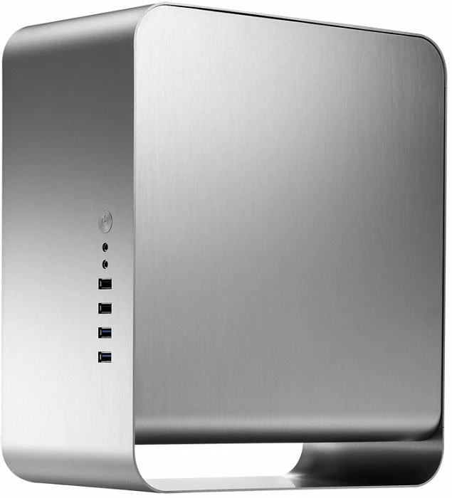 Cooltek UMX1 silber, Mini-ITX
