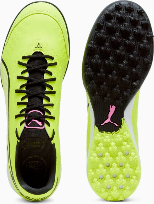 Puma King PRO TT electric lime/puma black/poison pink (Damen)