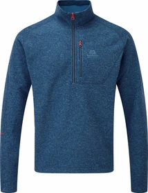 Mountain Equipment Kore Zip-T Funktionsshirt langarm denim blue (Herren)