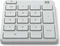 Microsoft Wireless Number Pad, Gletscherblau, Bluetooth Vorschaubild
