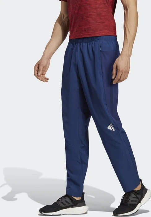 adidas Aeroready Designed for Movement Trainingshose lang dark blue/white (Herren)