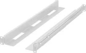 Lanberg 19" Server Rack Schienen, Gleitschienen, RAL 7035, 650mm, 1HE
