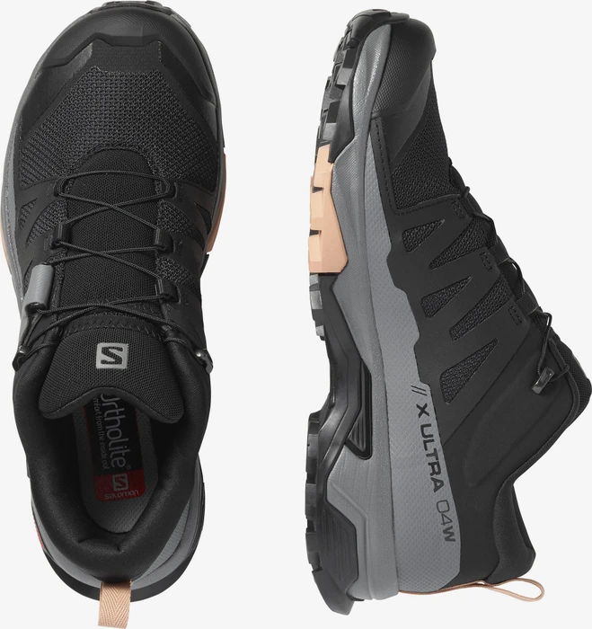 Salomon X Ultra 4 black/quiet shade/sirocco (Damen)