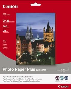 Canon SG-201 Plus Fotopapier seidenmatt weiß, 10x15cm, 260g/m², 20 Blatt