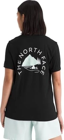 The North Face Monte mit Grafik T-Shirt kurzarm tnf black (Damen)