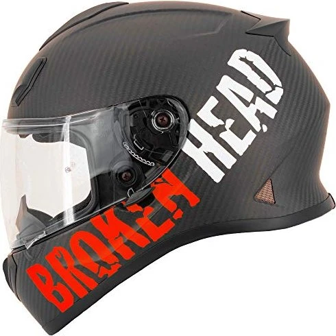 Broken Head BeProud Sport schwarz/weiß/rot
