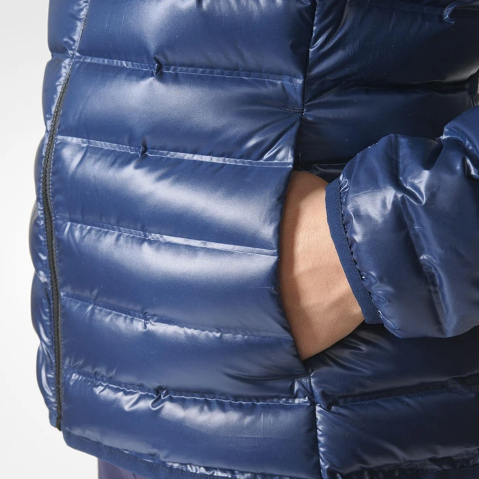 adidas Varilite Hooded Down Funktionsjacke collegiate navy (Damen)